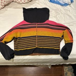 Free People Cropped Sweater!